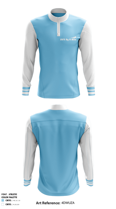 SAFE BY A MILE 97683174 Quarter Zip Jacket - 1