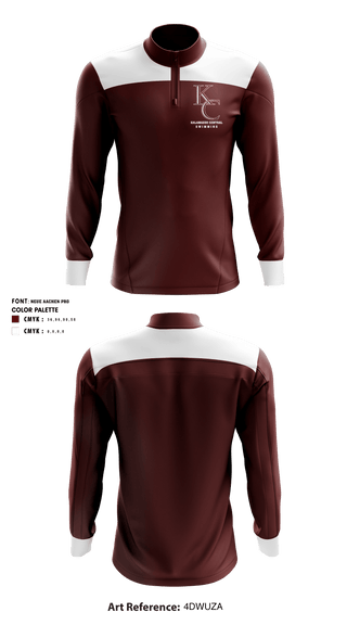 Quarter Zip Jacket, Kalamazoo Central High School Swimming, School Spirit Store, Teamtime, Team time, sublimation, custom sports apparel, team uniforms, spirit wear, spiritwear, sports uniforms, custom shirts, team store, custom team store, fundraiser sports, apparel fundraiser