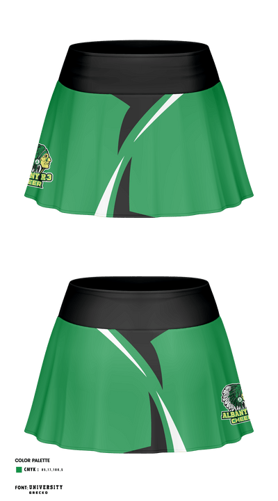 Albany R-3 School Cheer 1481341 Skort - 3
