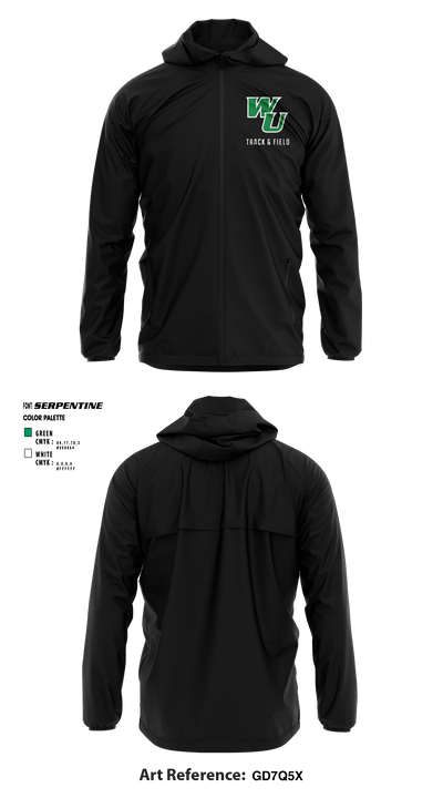 Wilmington University Track 37638015 Windbreaker - 9