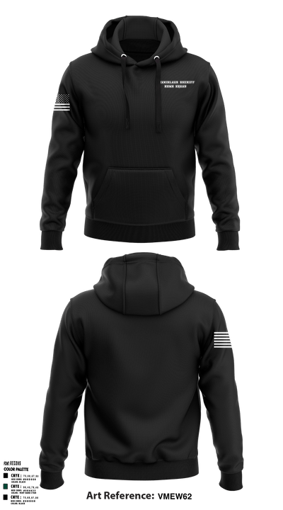 Stanislaus Sheriff Bomb Squad 73145015 Hoodie - 1