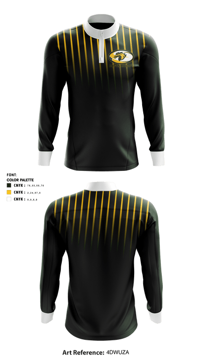 Mira Costa High School Rugby 27581473 Quarter Zip Jacket - 1
