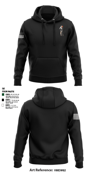 India Co 2nd Plt 1st Sqd 13280469 Hoodie - 2