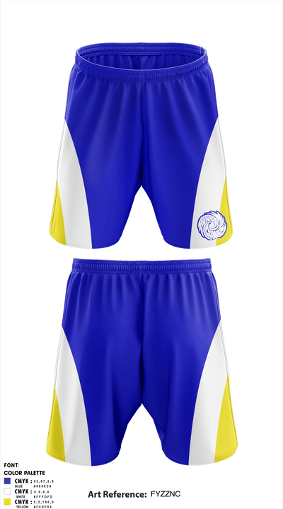 Warwick Veterans Memorial HS 45447557 Athletic Shorts With Pockets - 1