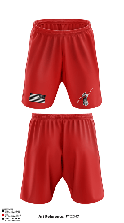 3-7 FA 58197923 Athletic Shorts With Pockets - 2