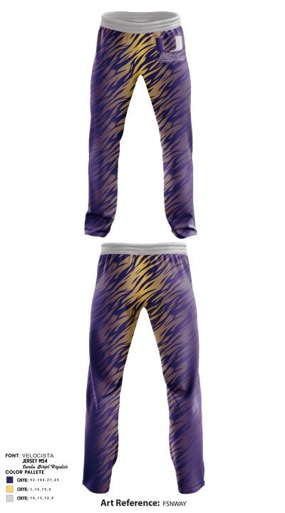 San Antonio Predators 16651278 Sweatpants - 2