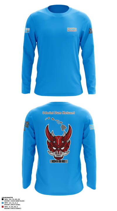 205th MI BN DISE 96750287 Long Sleeve Performance Shirt - 2