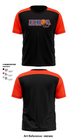 Short Sleeve Performance Shirt, ECBOA, Men's Basketball, Teamtime, Team time, sublimation, custom sports apparel, team uniforms, spirit wear, spiritwear, sports uniforms, custom shirts, team store, custom team store, fundraiser sports, apparel fundraiser