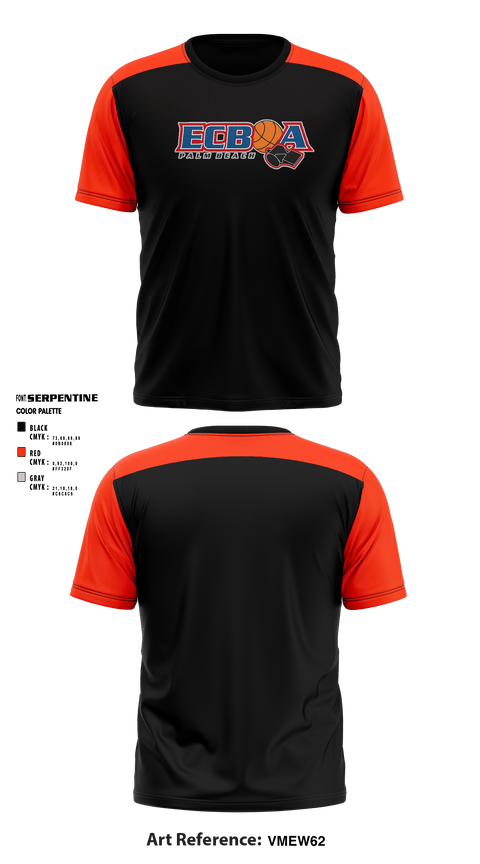 Short Sleeve Performance Shirt, ECBOA, Men's Basketball, Teamtime, Team time, sublimation, custom sports apparel, team uniforms, spirit wear, spiritwear, sports uniforms, custom shirts, team store, custom team store, fundraiser sports, apparel fundraiser
