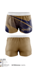 Leonardtown Wildcats Football and Cheer 66221479 Women's Shorts - 1