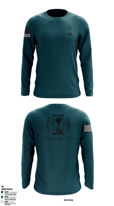 Keeping Time Farm 90678690 Long Sleeve Performance Shirt - 1
