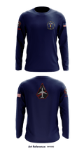 VP-10 Red Lancers 78238419 Long Sleeve Performance Shirt - 2