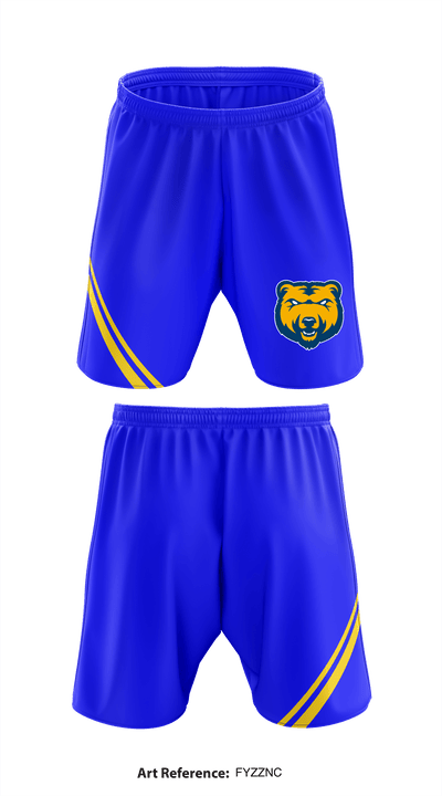 Alcester-Hudson High School 17598476 Athletic Shorts With Pockets - 3