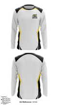 Malcolm X Shabazz High School Basketball 98373627 Long Sleeve Performance Shirt - 1