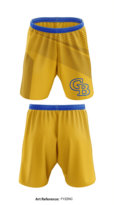 Conshohocken Youth Football 65509464 Athletic Shorts With Pockets - 2