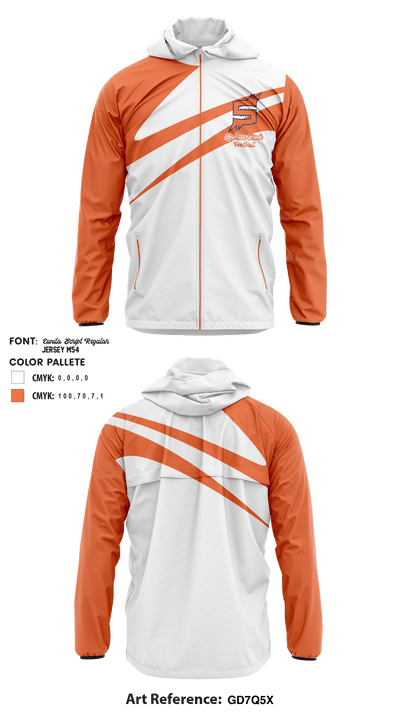 Spokane Shock 29543289 Windbreaker - 1