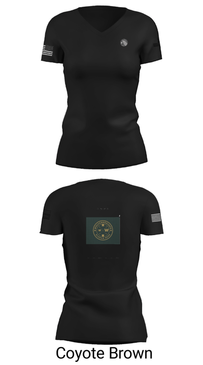 Wulfenkrieger 67748989 Women's Short Sleeve V-neck Shirt - 10