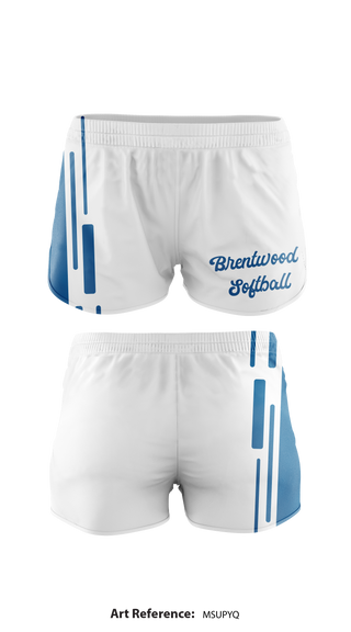 Brentwood softball 9844363 Women's Shorts - 1