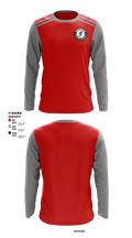 Calgary Foothills Little League 65986473 Long Sleeve Performance Shirt - 1