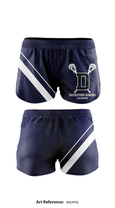 Dallastown Women's Lacrosse 9053051 Women's Shorts - 1