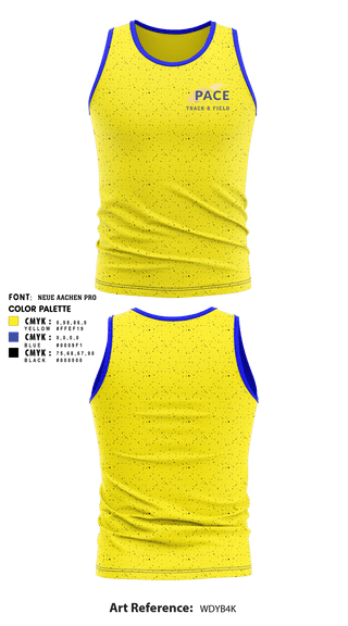 Tank Top, Pace Track & Field, Track & Field, Teamtime, Team time, sublimation, custom sports apparel, team uniforms, spirit wear, spiritwear, sports uniforms, custom shirts, team store, custom team store, fundraiser sports, apparel fundraiser
