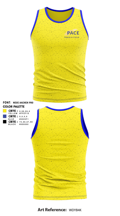 Pace Track & Field 69046304 Tank Top - 1