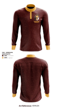 Chesterton High School Gymnastics 53300564 Quarter Zip Jacket - 1