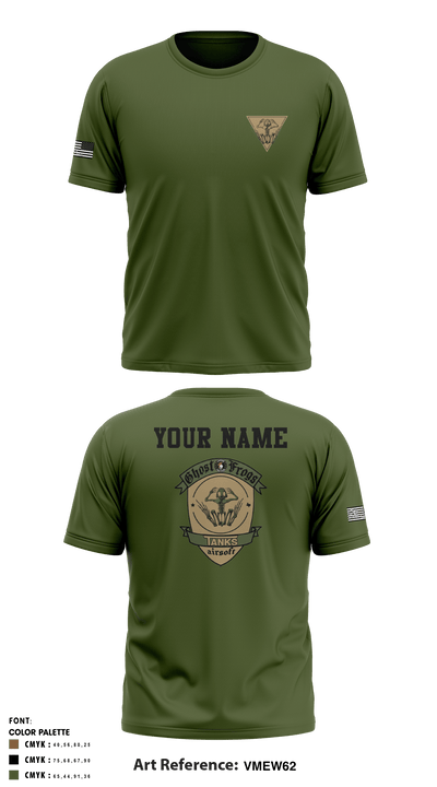 Ghost Frogs 70808894 Short Sleeve Performance Shirt - 7