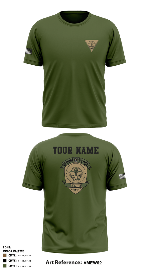 Short Sleeve Performance Shirt, Ghost Frogs, Golf, Teamtime, Team time, sublimation, custom sports apparel, team uniforms, spirit wear, spiritwear, sports uniforms, custom shirts, team store, custom team store, fundraiser sports, apparel fundraiser