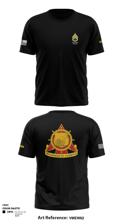 2nd Battalion, 515th RTI 62256009 Short Sleeve Performance Shirt - 1
