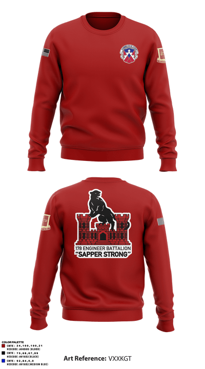 178th EN BN 26721135 Crew Neck Sweatshirt - 4