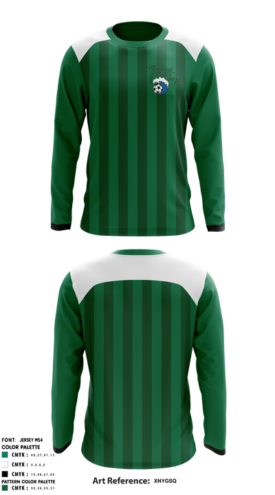Bays United 45902541 Long Sleeve Performance Shirt - 1