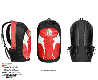 Gear Bag, Fulton Raiders, Wrestling, Teamtime, Team time, sublimation, custom sports apparel, team uniforms, spirit wear, spiritwear, sports uniforms, custom shirts, team store, custom team store, fundraiser sports, apparel fundraiser