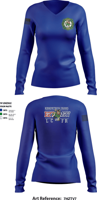 Women's Long Sleeve Vneck Shirt, , , Teamtime, Team time, sublimation, custom sports apparel, team uniforms, spirit wear, spiritwear, sports uniforms, custom shirts, team store, custom team store, fundraiser sports, apparel fundraiser