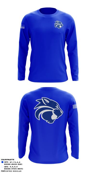 Locust Grove High School 66128231 Long Sleeve Performance Shirt - 1