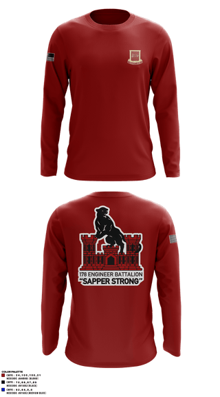 Long Sleeve Performance Shirt, , Army, Teamtime, Team time, sublimation, custom sports apparel, team uniforms, spirit wear, spiritwear, sports uniforms, custom shirts, team store, custom team store, fundraiser sports, apparel fundraiser