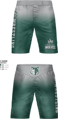 Green Canyon High School Wrestling 54384005 Fight Shorts - 1