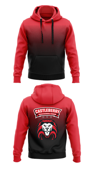 Hoodie, Castleberry High School Cheer, School Spirit Store, Teamtime, Team time, sublimation, custom sports apparel, team uniforms, spirit wear, spiritwear, sports uniforms, custom shirts, team store, custom team store, fundraiser sports, apparel fundraiser