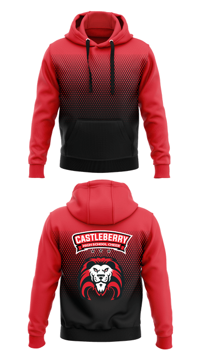 Castleberry High School Cheer 36149140 Hoodie - 1