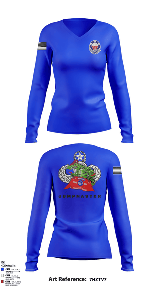 Women's Long Sleeve Vneck Shirt, , Army, Teamtime, Team time, sublimation, custom sports apparel, team uniforms, spirit wear, spiritwear, sports uniforms, custom shirts, team store, custom team store, fundraiser sports, apparel fundraiser