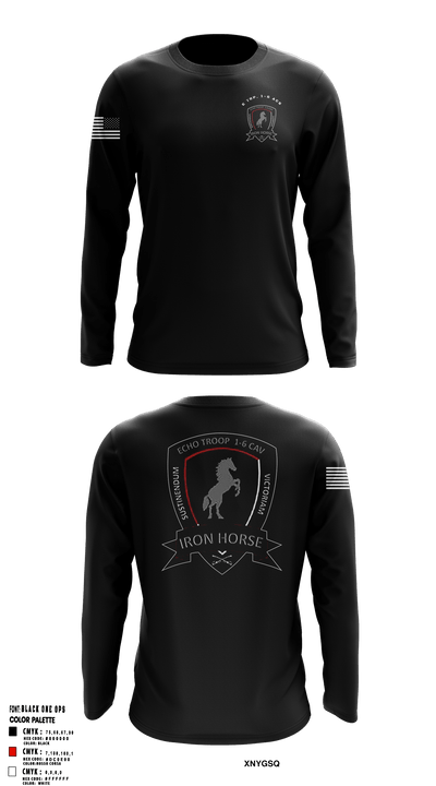 E TRP 1-6 ACS 55949167 Long Sleeve Performance Shirt - 1