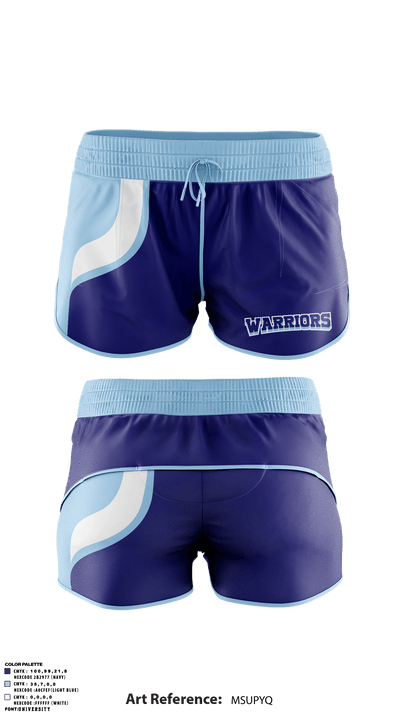 WARRIORS 31564520 Track Shorts - 1