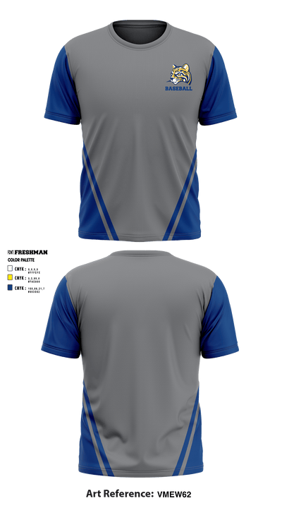 Schoolcraft College Baseball 64513997 Short Sleeve Performance Shirt - 2