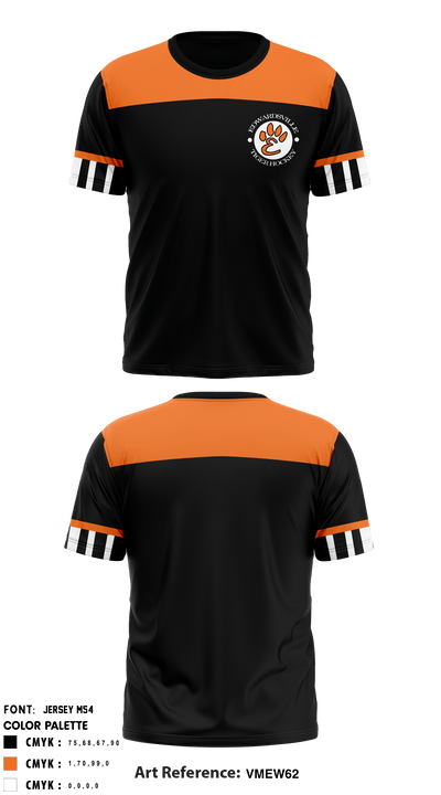 Edwardsville High School Field Hockey 2485341 Short Sleeve Performance Shirt - 1
