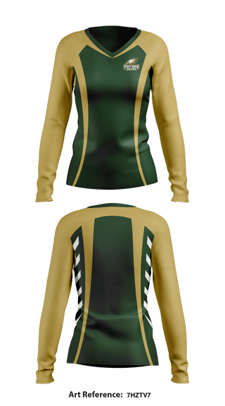 Women's Long Sleeve Vneck Shirt, Fort Knox Soccer, Men's Soccer, Teamtime, Team time, sublimation, custom sports apparel, team uniforms, spirit wear, spiritwear, sports uniforms, custom shirts, team store, custom team store, fundraiser sports, apparel fundraiser