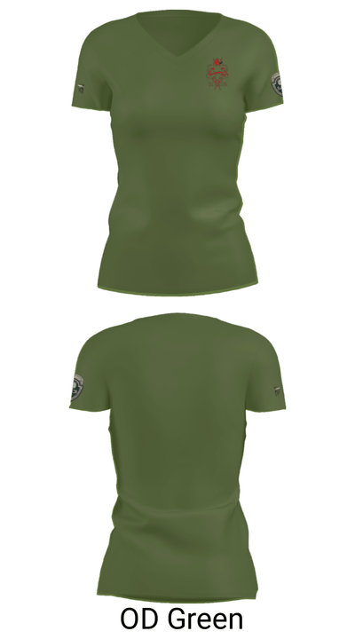 Test SF Logo 16004450 Women's Short Sleeve V-neck Shirt - 5