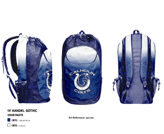 Gear Bag, Sanford H Calhoun High School Rifle, School Spirit Store, Teamtime, Team time, sublimation, custom sports apparel, team uniforms, spirit wear, spiritwear, sports uniforms, custom shirts, team store, custom team store, fundraiser sports, apparel fundraiser
