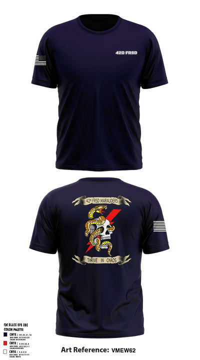 42D FRSD 51820737 Short Sleeve Performance Shirt - 1