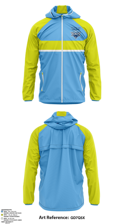 Union High School 98266982 Windbreaker - 1