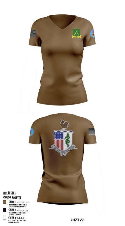 Bonesaw 2-70 AR 60101046 Women's Short Sleeve V-neck Shirt - 1